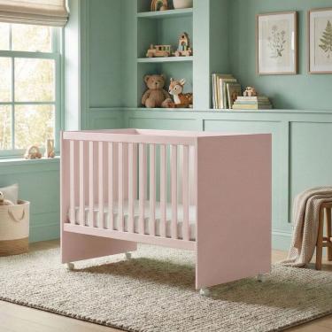 Imagem de Berço Americano Infantil 3 em 1 Mdf Helena Rose