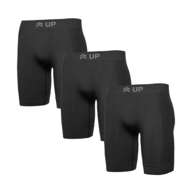 Imagem de Kit 3 Bermuda Térmica Compressão Esportiva Segunda Pele Corrida Academia Ciclismo Bike Anti Assadura-Masculino