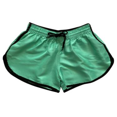 Imagem de Short Feminino em Tactel Liso com Cós Ajustável e Caimento Confortável-Feminino