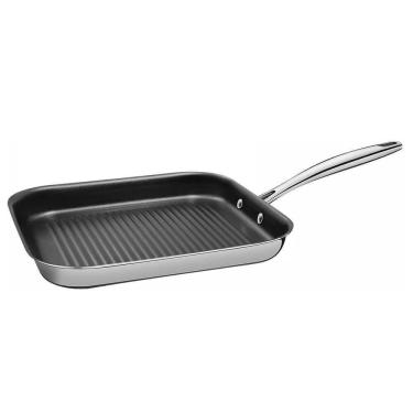Imagem de Bistequeira Frigideira Tramontina Grano Aço Inox Revestimento Int. Antiaderente 1,9l 28cm 62159287