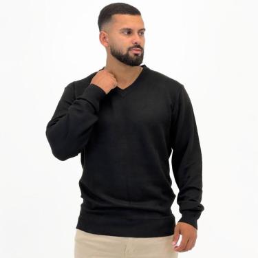 Imagem de Blusa de Lã Mormaii Básica Gola V Masculina-Masculino