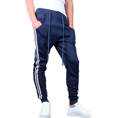 Imagem de Calça De Moletom Masculina Saruel Skinny Sport Luxo-Masculino