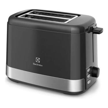 Imagem de Torradeira elétrica Efficient Ets10 inox Preta Electrolux
