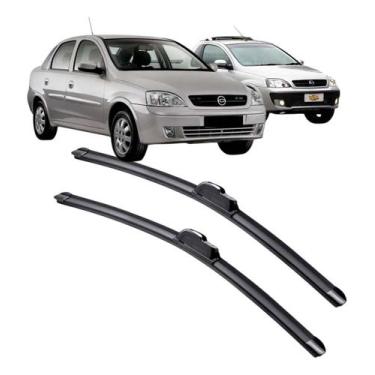 Imagem de Par Palheta Limpador Parabrisa Corsa Novo Sedan/Montana 2001 a 2010 - 