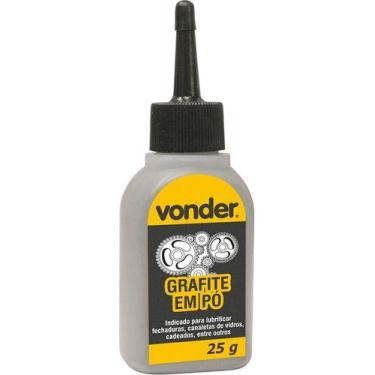 Imagem de Grafite em Pó 25g Vonder para Maçanetas, Fechaduras