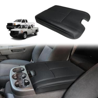 Imagem de Capa de apoio de braço para console central Muslogy Chevy Silverado/Ta