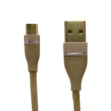 Imagem de Cabo Carregador Turbo Android V8 Micro USB  Carga Rápida  Cabo de Dado