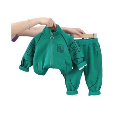 Imagem de Conjunto De Roupas Para Bebês Meninos E Meninas Primavera Outono Jaque
