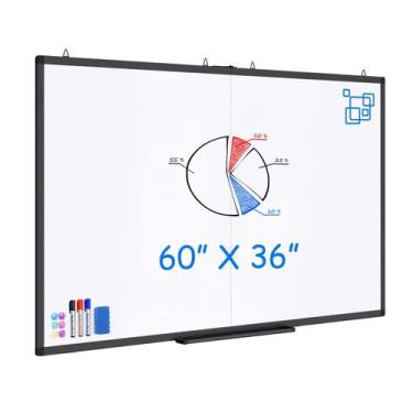 Imagem de Quadro Branco Magnético Maxtek 150x91 cm com Montagem de Parede