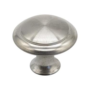 Imagem de Puxadores Guarda Roupa Inox De Armario Retro 1 Furo Antigos