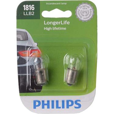 Imagem de Philips Automotive Lighting Lâmpada miniatura LongerLife 1816, pacote com 2, 1816LLB2