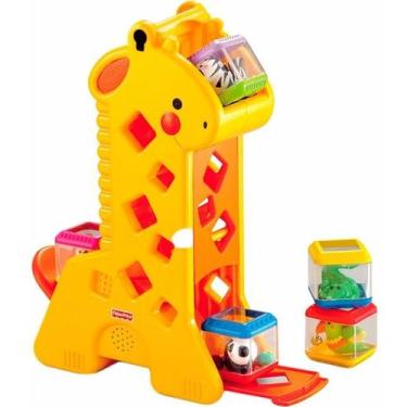 Imagem de Brinquedo De Encaixar Girafa Pick-A-Blocks - Fisher-Price - Fisher Pri