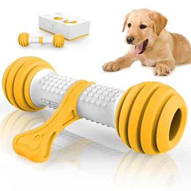 Imagem de PETGEEK Brinquedos interativos para cães, brinquedo eletrônico ativado por movimento, brinquedos interativos de ossos para cães médios e grandes, recarregável por USB, brinquedo automático para o