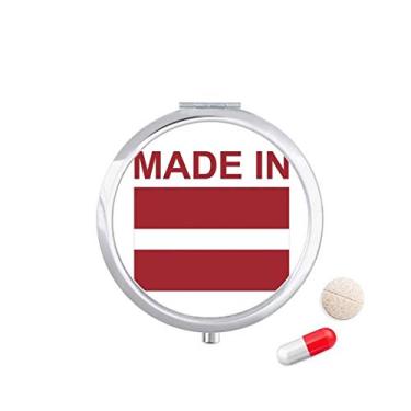 Imagem de Estojo de comprimidos feito na Letônia, caixa de armazenamento de remédios