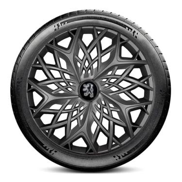 Imagem de Calota LC151 Peugeot Aro 13 Grafite Moove Escolha o carro