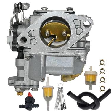 Imagem de Lanigram Carburador 3303-895110T01 adequado para motor externo Mercury Mercruiser Quicksilver 8HP 9.9HP 4 tempos 2006-2008, substitui 303-895110T11 3303-8M0104462 1300-8M0167272727 2