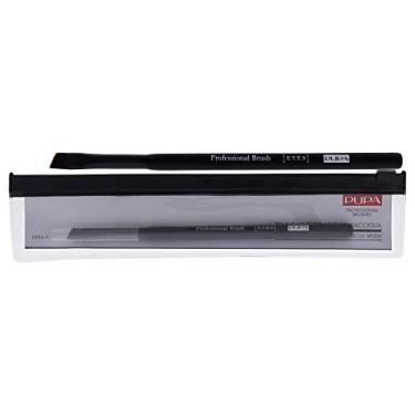 Imagem de PUPA Pincel de delineador e sobrancelha Milano - especificamente projetado para alinhar contornos dos olhos - forma angular e fina - Fibras sintéticas firmes para máxima definição - Permite fácil