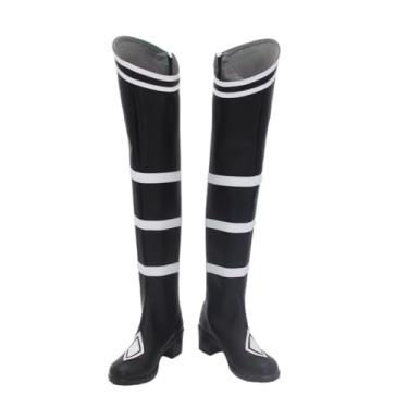 Imagem de COSGOGO Frieren/Stark/Übel/Aura/Fern/Heiter/Himmel Cosplay Botas femininas masculinas dramatização, Multi, 35