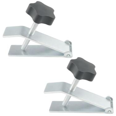 Imagem de ITROLLE 2 peças elevador de azulejos galvanizados, placa de drywall, ajustador de altura de azulejo, elevador, elevador, ferramenta de elevação de azulejos de parede, ferramenta de elevação manual