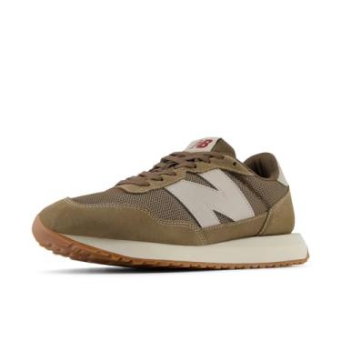Imagem de New Balance Tênis masculino 237 V1, Marrom/Bege, 39