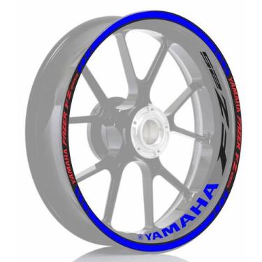 Imagem de Adesivo Friso Roda Yamaha Fazer 250 Fz25 Preto - Resitank