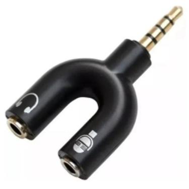 Imagem de Adaptador P3 - P2 Microfone E Fone Para Celular Ouvir Som - Alex Impor