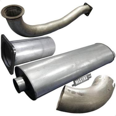 Imagem de Escapamento Completo Caminhão Vw 16.300 35.300 Ate 94 - ScapJá