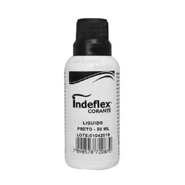 Imagem de Bisnaga de Tinta Corante Indeflex Várias Cores 50 ML Parede, Preto