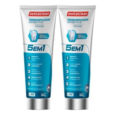 Imagem de Kit 2 Pasta de Dente Gel 90g Regenerador Sensitive Cárie Sensíveis Cre