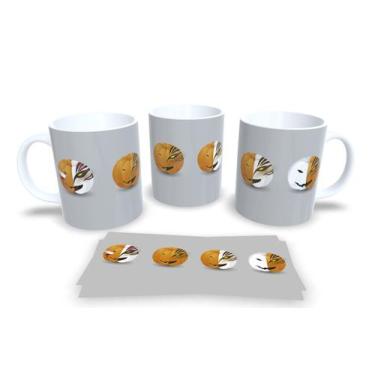 Imagem de Canecas de Porcelana Personalizadas Halloween 3 - Estampa Sublimada, M