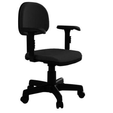 Imagem de Cadeira Giratória Braços Ajustáveis Martiflex Internauta Secretária N3