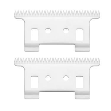 Imagem de VRMETA Lâmina em T de substituição para lâminas de cerâmica T-Outliner Trimmer Lâmina de substituição para aparadores Andis Model GTO, GTX, GO, SL, SLS