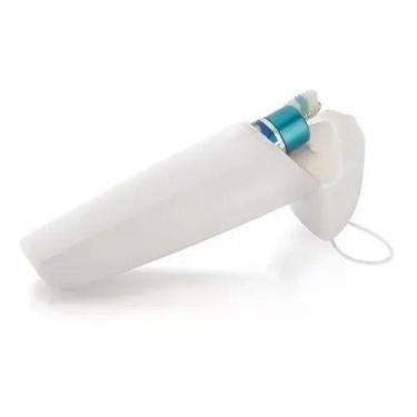 Imagem de Estojo Porta Escovas De Dente Creme Dental Portátil Mala - OU, Branco