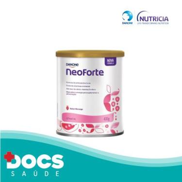 Imagem de Fórmula Infantil NeoForte 400gr Danone, Morango