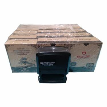 Imagem de Kit Com 15 Carimbos Automáticos Novos Nykon 304