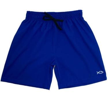 Imagem de Bermuda de Menino Liso peças com Elastanos Infantil Juvenil Moda Praia