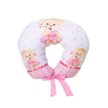Imagem de Almofada Apoio Amamentação Sublimada Bebê Menina Menino - Maria's Baby