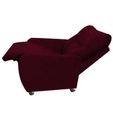 Imagem de Poltrona Para Extensão De Cílios Reclinável Suede Imperio Moderno Bord