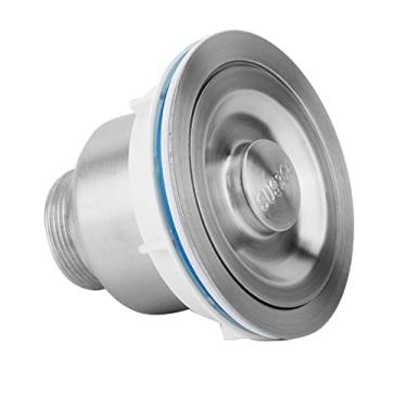 Imagem de Filtro de Drenagem de Pia, Filtro de Drenagem de Pia de Aço Inoxidável 304, Antiferrugem, Filtro de Alimentos, Prevenção de Bloqueio de Esgoto, Tampa de Armazenamento de água