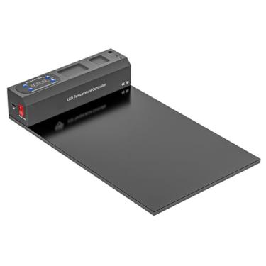 Imagem de 星姿 Separador de tela LCD, almofada de aquecimento de tela de 150 W com grade organizadora de 2 componentes/1 USB, controle de temperatura de 40-120 °C/material macio/aquecimento rápido, para