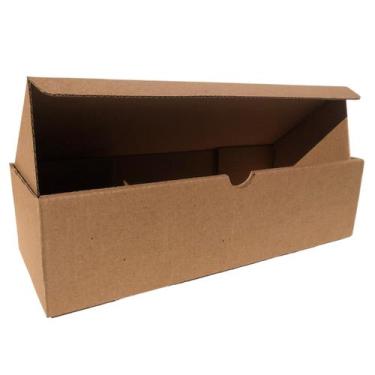 Imagem de 250 Caixas De Papelão 27x7.5x7.5 cm Para Correios Sedex E Pac N.04 - B