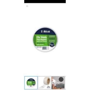 Imagem de fita telada reparos 50mmx45m   ATLAS 