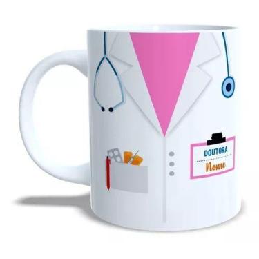 Imagem de Caneca Xicara Personalizada Medica Medicina Ceramica - loja dinka