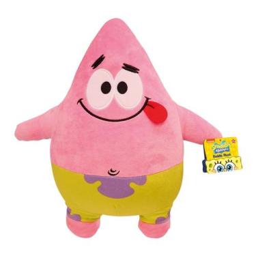 Imagem de Pelúcia Bob Esponja Patrick Estrela 30cm Multikids - BR2104, Rosa