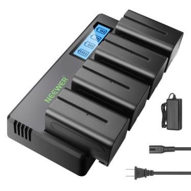 Imagem de Baterias Recarregáveis Neewer NP-F750 (4 Unidades) - 7,4V 5600mAh com 