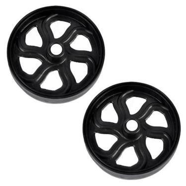 Imagem de Kit 2 Rodas Para Carrinho Multiuso Motor Popa Cortador Grama