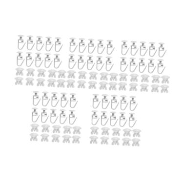Imagem de WeiLaiKeQi 100pcs cortina pista de cortina pista de cortina pista de cortina de cortina corredores para cortinas