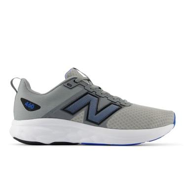 Imagem de New Balance Tênis de corrida masculino 460 V4, Concreto/Blue Oasis/Preto, 12 X-Wide