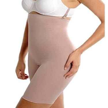 Imagem de Cinta Modeladora Abdominal Compressão Pós Parto Com Perninha Morisco 4268