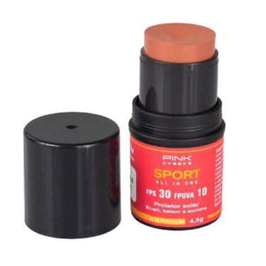 Imagem de Pink Cheeks All In One Blush, Sombra e Batom 4,5g, Rosa